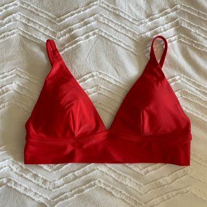 Aerie Longline Triangle Bikini Top